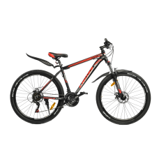 ВЕЛОСИПЕД CROSS XC2721 27“18“ ЧОРНИЙ-ЧЕРВОНИЙ